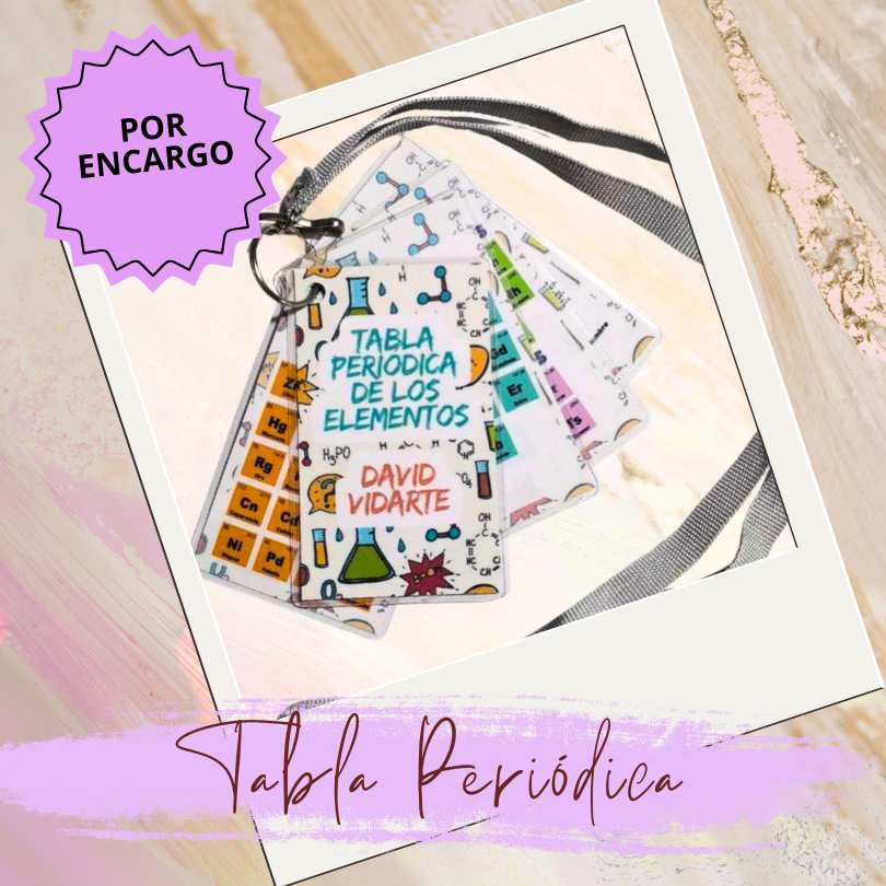 Tabla Periódica - Paper Design
